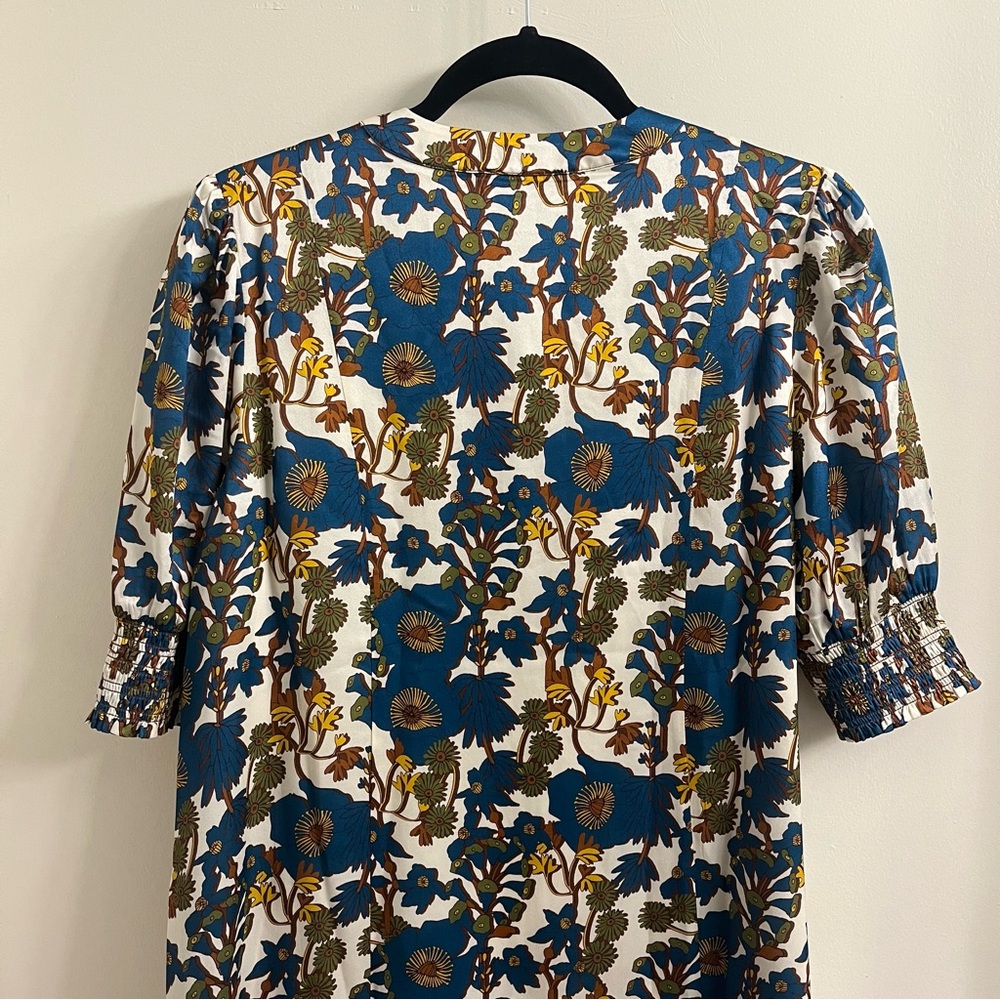 Floral Print Mini Dress - Picture 7 of 12